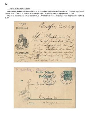 ANFÄNGE DES DEUTSCHE MARINE FELDPOST 1895-1914 – Blatt 87