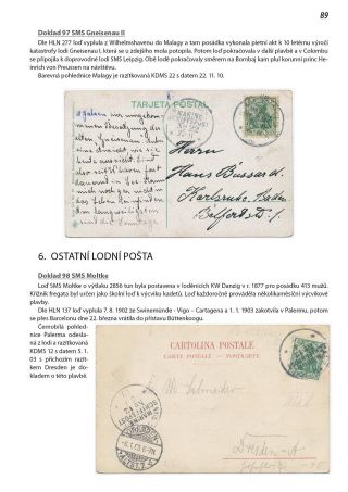 ANFÄNGE DES DEUTSCHE MARINE FELDPOST 1895-1914 – Blatt 90