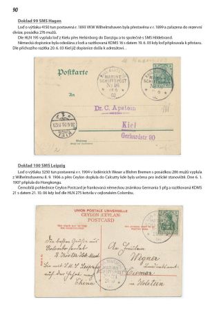ANFÄNGE DES DEUTSCHE MARINE FELDPOST 1895-1914 – Blatt 91