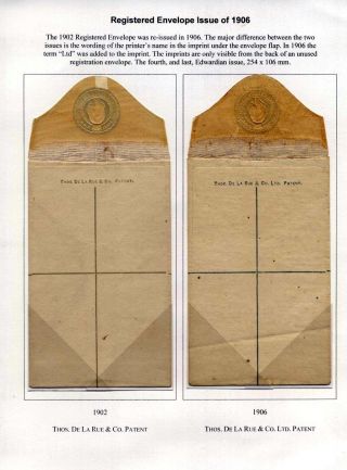 INDIAN REGISTRATION ENVELOPES OF EDWARD VII – sheet 11