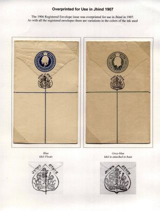 INDIAN REGISTRATION ENVELOPES OF EDWARD VII – sheet 13