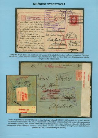 VERFOLGUNG DES JÜDISCHES VOLKERS IN DAS PROTEKTORAT BÖHMEN UND MÄHRED UND DIE THERESIENTADT GHETTO IN POSTDOKUMENTEN – Blatt 4