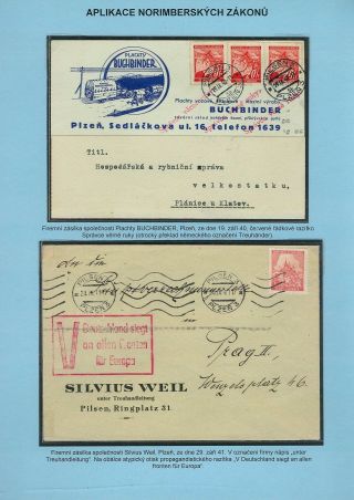 VERFOLGUNG DES JÜDISCHES VOLKERS IN DAS PROTEKTORAT BÖHMEN UND MÄHRED UND DIE THERESIENTADT GHETTO IN POSTDOKUMENTEN – Blatt 10