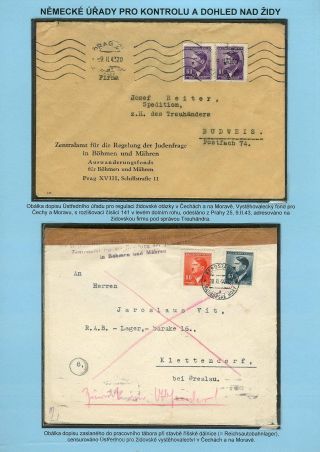 VERFOLGUNG DES JÜDISCHES VOLKERS IN DAS PROTEKTORAT BÖHMEN UND MÄHRED UND DIE THERESIENTADT GHETTO IN POSTDOKUMENTEN – Blatt 16