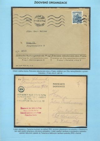 PERZEKUCE ŽIDOVSKÉHO NÁRODA V PROTEKTORÁTU ČECHY A MORAVA A GHETO TEREZÍN V POŠTOVNÍCH DOKUMENTECH – list 22