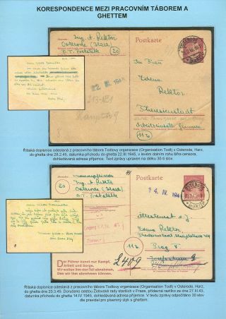 PERZEKUCE ŽIDOVSKÉHO NÁRODA V PROTEKTORÁTU ČECHY A MORAVA A GHETO TEREZÍN V POŠTOVNÍCH DOKUMENTECH – list 81