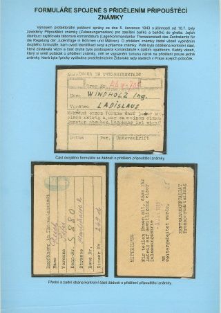 PERZEKUCE ŽIDOVSKÉHO NÁRODA V PROTEKTORÁTU ČECHY A MORAVA A GHETO TEREZÍN V POŠTOVNÍCH DOKUMENTECH – list 83