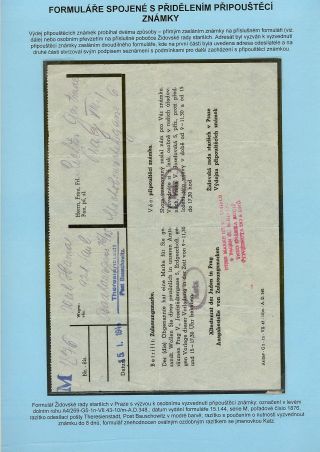PERZEKUCE ŽIDOVSKÉHO NÁRODA V PROTEKTORÁTU ČECHY A MORAVA A GHETO TEREZÍN V POŠTOVNÍCH DOKUMENTECH – list 86