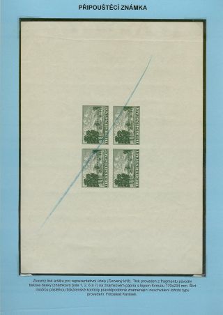 PERSECUTION OF JEWISH PEOPLE IN PROTECTORATE BOHEMIA AND MORAVIA AND GHETTO TEREZIN (THERESIENSTADT) IN POSTAL DOCUMENTS – sheet 102