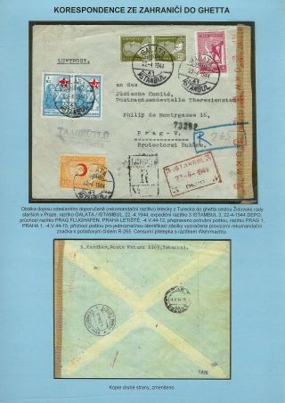 PERZEKUCE ŽIDOVSKÉHO NÁRODA V PROTEKTORÁTU ČECHY A MORAVA A GHETO TEREZÍN V POŠTOVNÍCH DOKUMENTECH – list 153