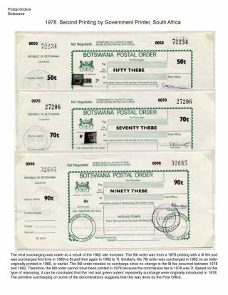 DIE POSTANWEISUNGEN AUS BETSCHUANLAND UND BOTSWANA – Blatt 10