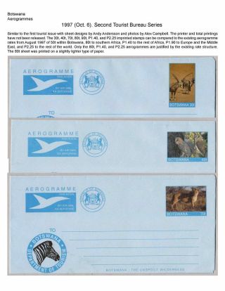 BOTSWANA: AEROGRAMME – Blatt 44