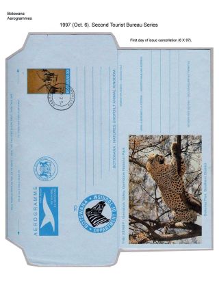 BOTSWANA: AEROGRAMME – Blatt 46