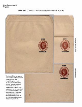 BRITSKÉ BEČUÁNSKO NOVINOVÉ PÁSKY – list 4