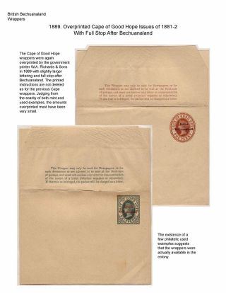 BRITSKÉ BEČUÁNSKO NOVINOVÉ PÁSKY – list 8