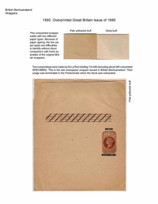 BRITSKÉ BEČUÁNSKO NOVINOVÉ PÁSKY – list 10