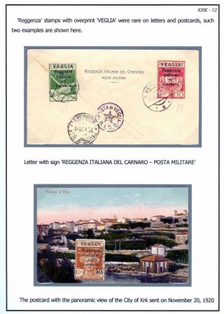 POSTGESCHICHTE DER INSEL KRK BIS 1946 – Blatt 12