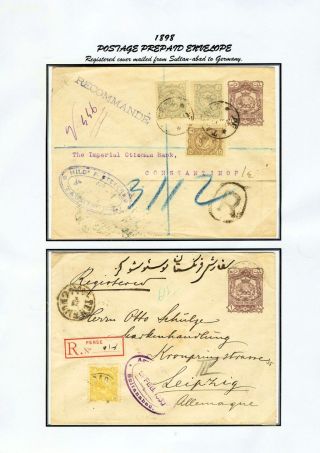 ÍRÁN - CELINY 1876-1925 – list 64
