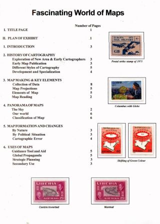 FASCINATING WORLD OF MAPS – sheet 2