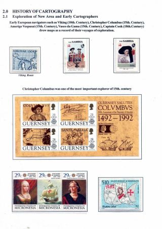 FASCINATING WORLD OF MAPS – sheet 6