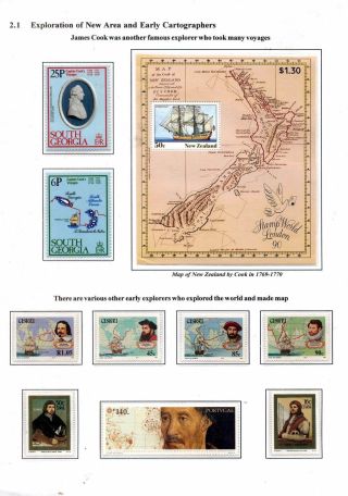 FASCINATING WORLD OF MAPS – sheet 7
