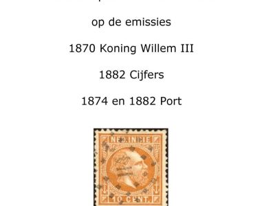 CATALOGUE OF THE DOT CANCELLATIONS ON STAMP ISSUES OF DUTCH INDIA 1870-1882
