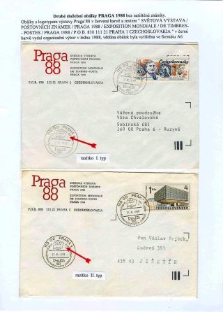 WORLD STAMP EXHIBITION PRAGA 1988 – sheet 7