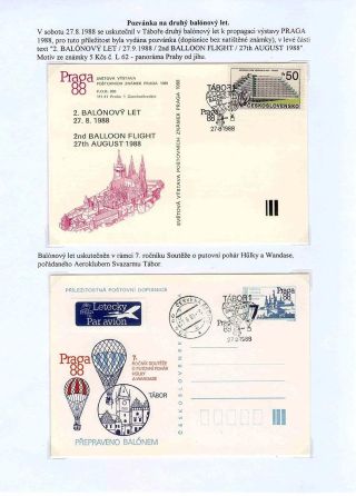 WORLD STAMP EXHIBITION PRAGA 1988 – sheet 13