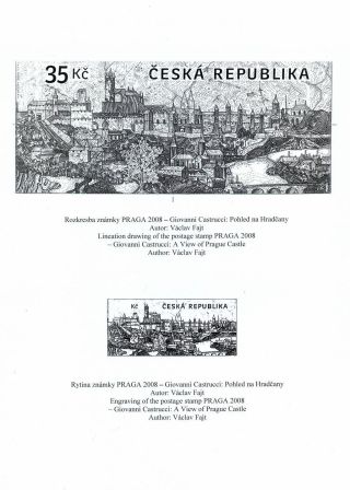 WORLD STAMP EXHIBITION PRAGA 2008 – sheet 7