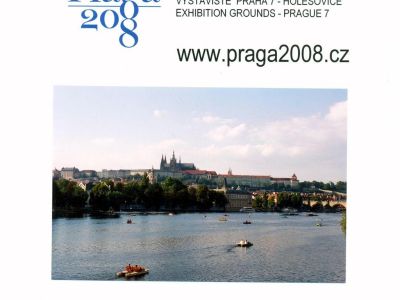 WORLD STAMP EXHIBITION PRAGA 2008
