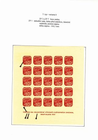 ZEITUNGSBLOCK BRATISLAVA 1937 – Blatt 31