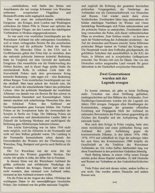 WARSAW UPRISING 1944 – sheet 3
