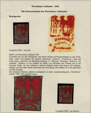WARSAW UPRISING 1944 – sheet 9