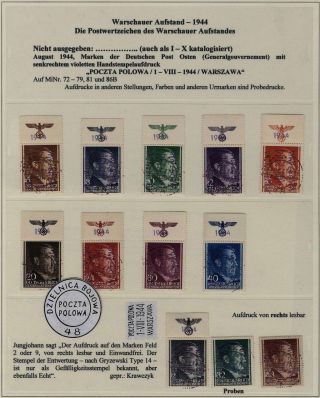 WARSAW UPRISING 1944 – sheet 13
