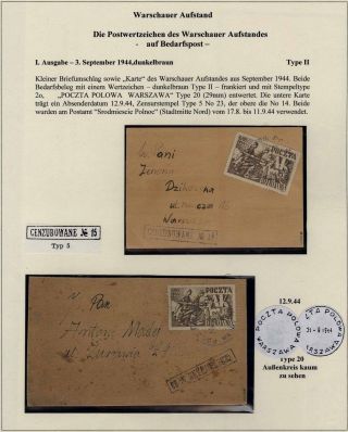 WARSCHAUER AUFSTAND 1944 – Blatt 20