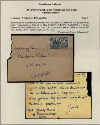 WARSCHAUER AUFSTAND 1944 – Blatt 25