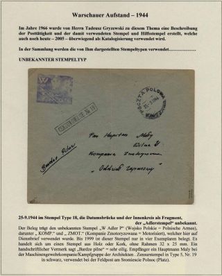 WARSCHAUER AUFSTAND 1944 – Blatt 35