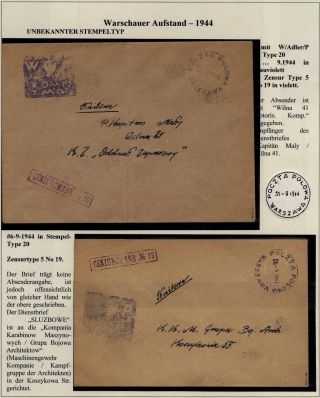 WARSCHAUER AUFSTAND 1944 – Blatt 36
