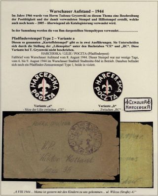 WARSCHAUER AUFSTAND 1944 – Blatt 37