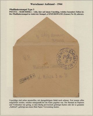 WARSCHAUER AUFSTAND 1944 – Blatt 49