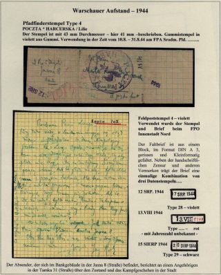 WARSCHAUER AUFSTAND 1944 – Blatt 52