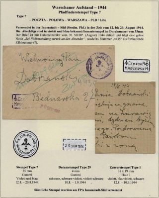 WARSCHAUER AUFSTAND 1944 – Blatt 59