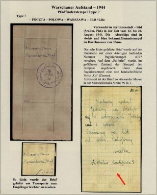 WARSCHAUER AUFSTAND 1944 – Blatt 60