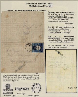 WARSCHAUER AUFSTAND 1944 – Blatt 63