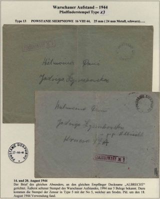 WARSCHAUER AUFSTAND 1944 – Blatt 64