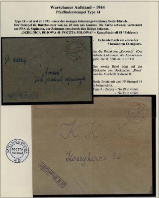 WARSCHAUER AUFSTAND 1944 – Blatt 68