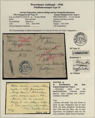 WARSCHAUER AUFSTAND 1944 – Blatt 69