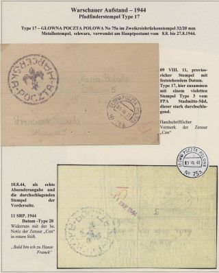 WARSCHAUER AUFSTAND 1944 – Blatt 73