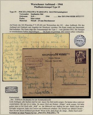 WARSCHAUER AUFSTAND 1944 – Blatt 77