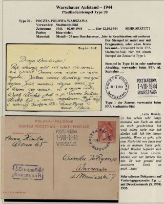 WARSCHAUER AUFSTAND 1944 – Blatt 80